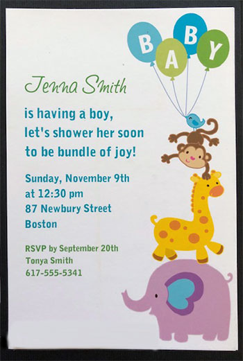 Baby Shower Invitation